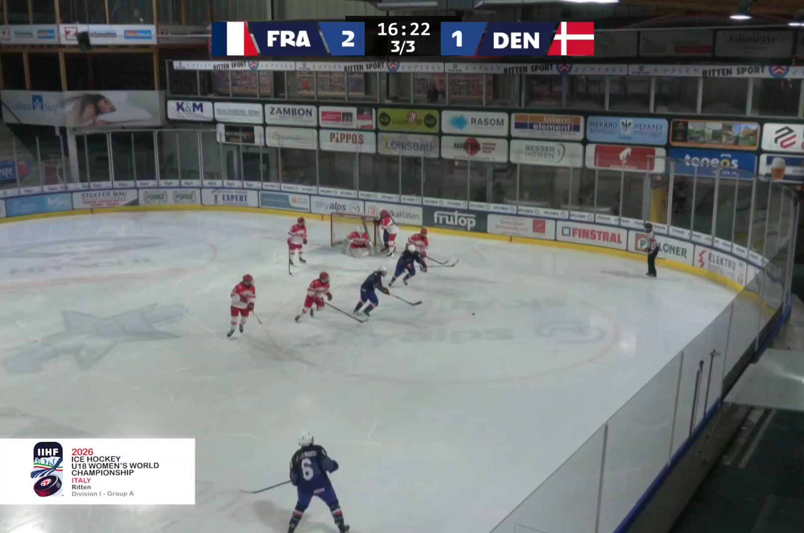 Angelina Bergmann Sloth: Key Defensive Play vs. France