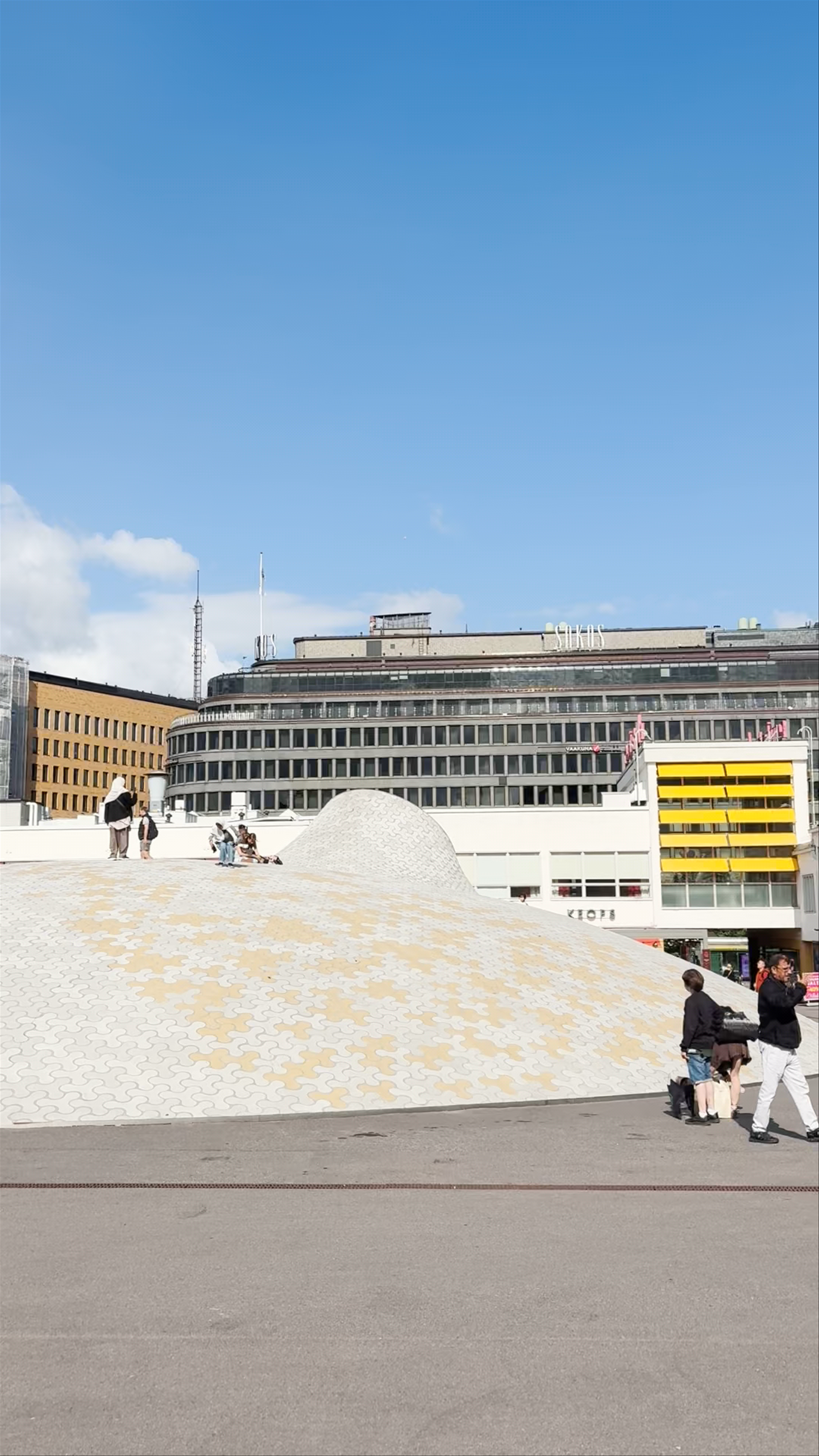 Exploring Lasipalatsi Square in Helsinki: Urban Design and Chill Vibes