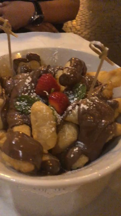 O'Scia - Pâtes de pizzas au nutella.... - Italian Near Me - Paris, 75