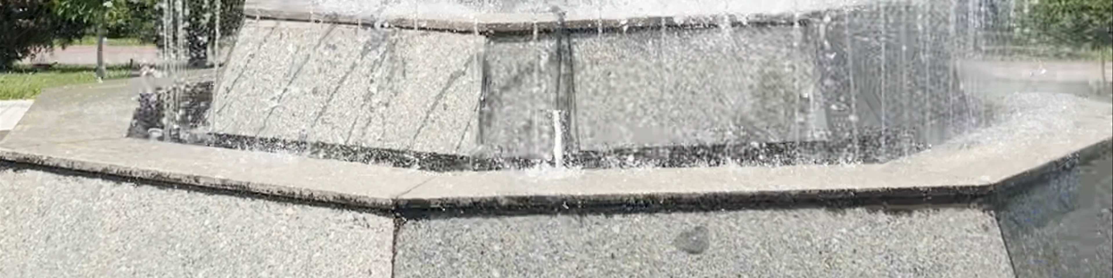 Cascade of fountains