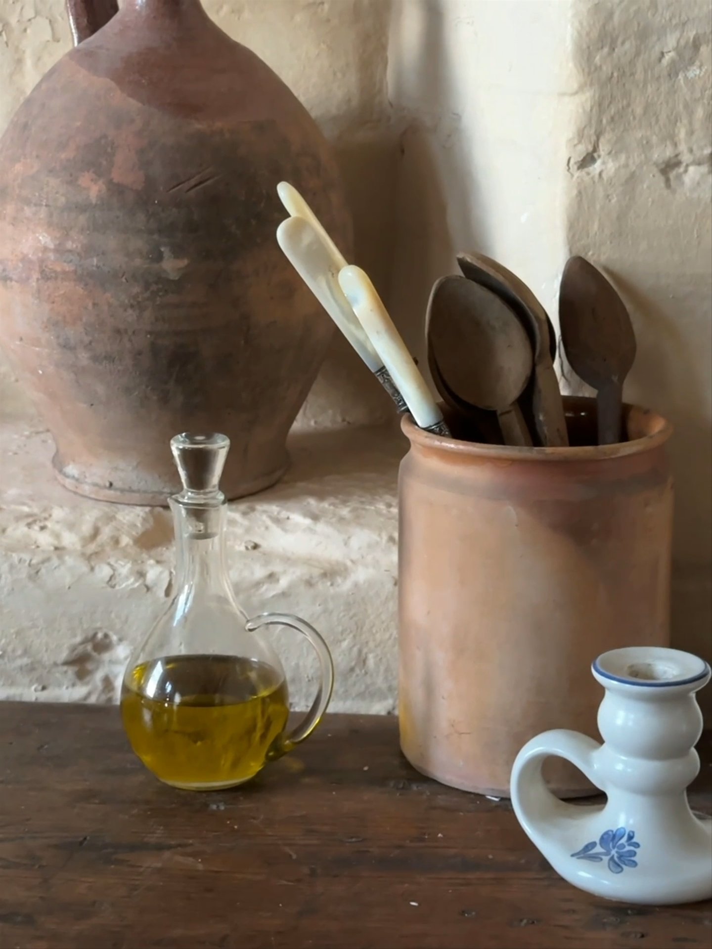 Terracotta Utensil Holder