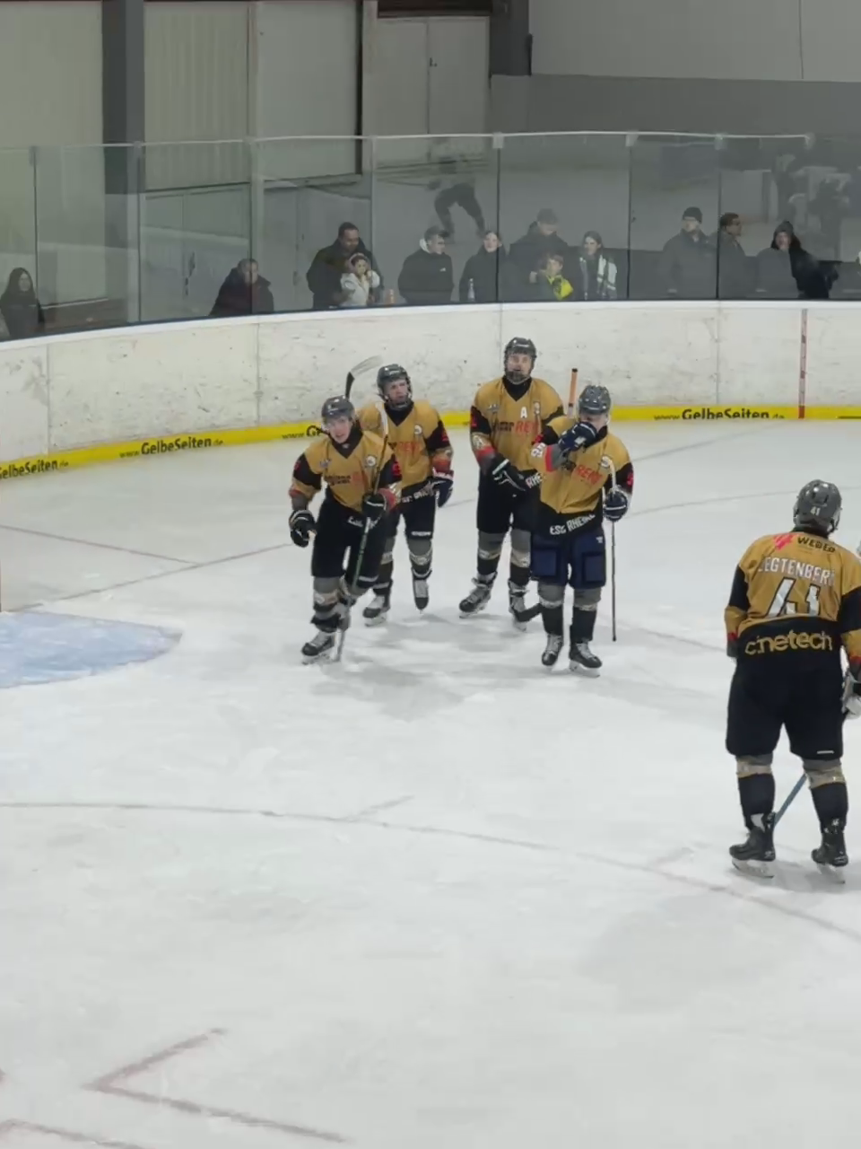 Roberts Saburovs: First goal for ESC Rheine