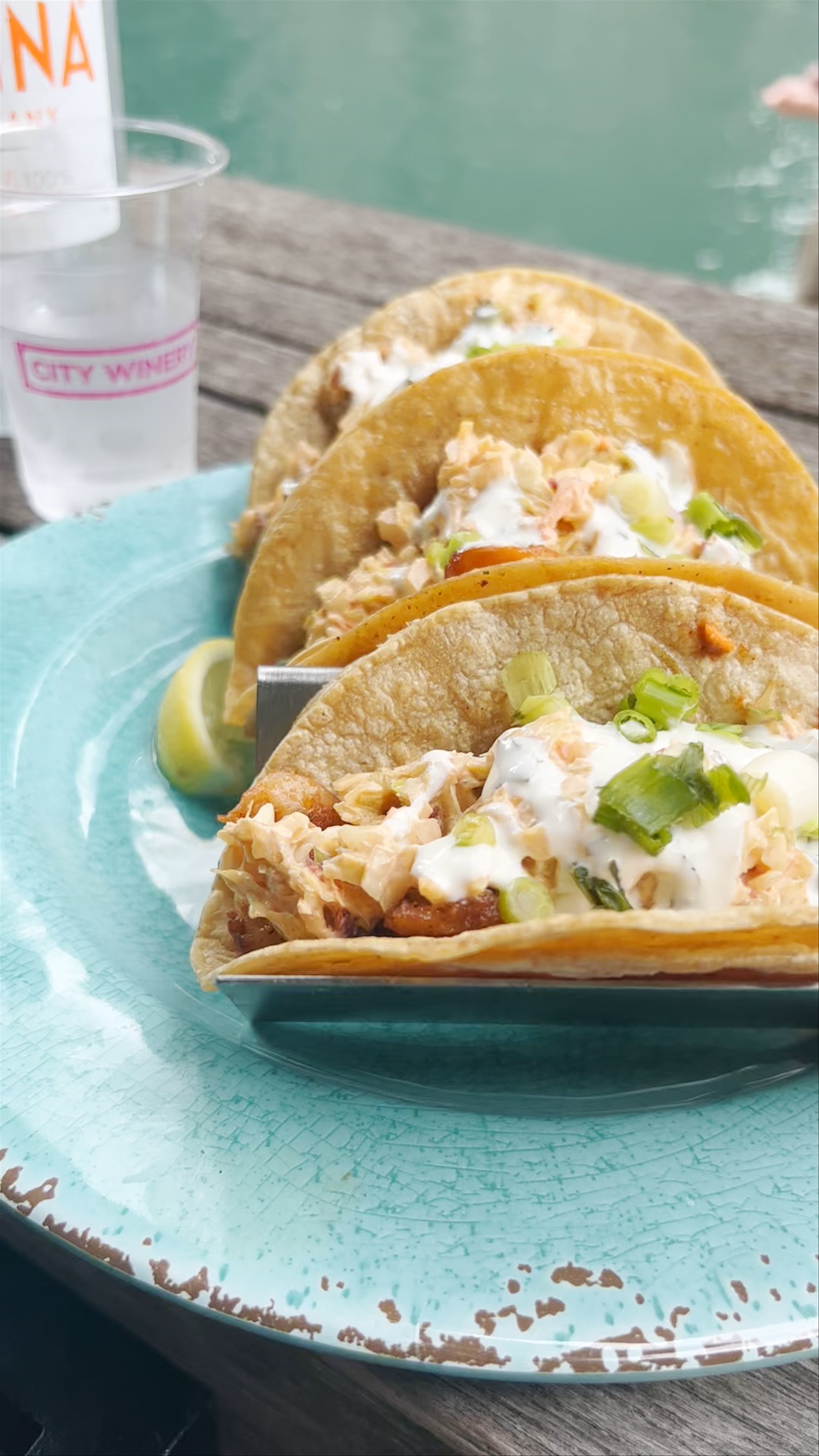 City Winery Chicago: Waterfront Dining with Tasty Fish Tacos