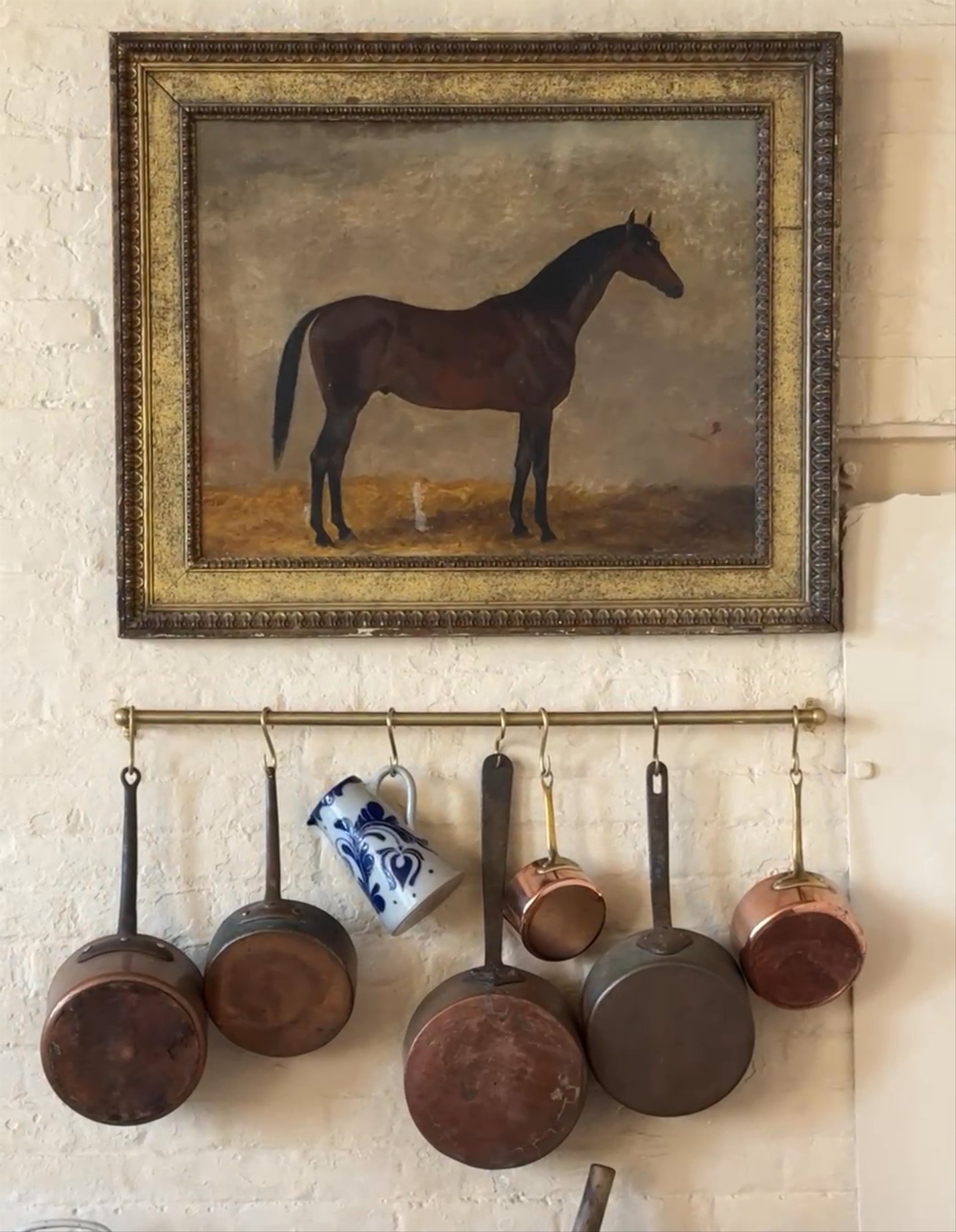 'Le Cheval' Oil Painting