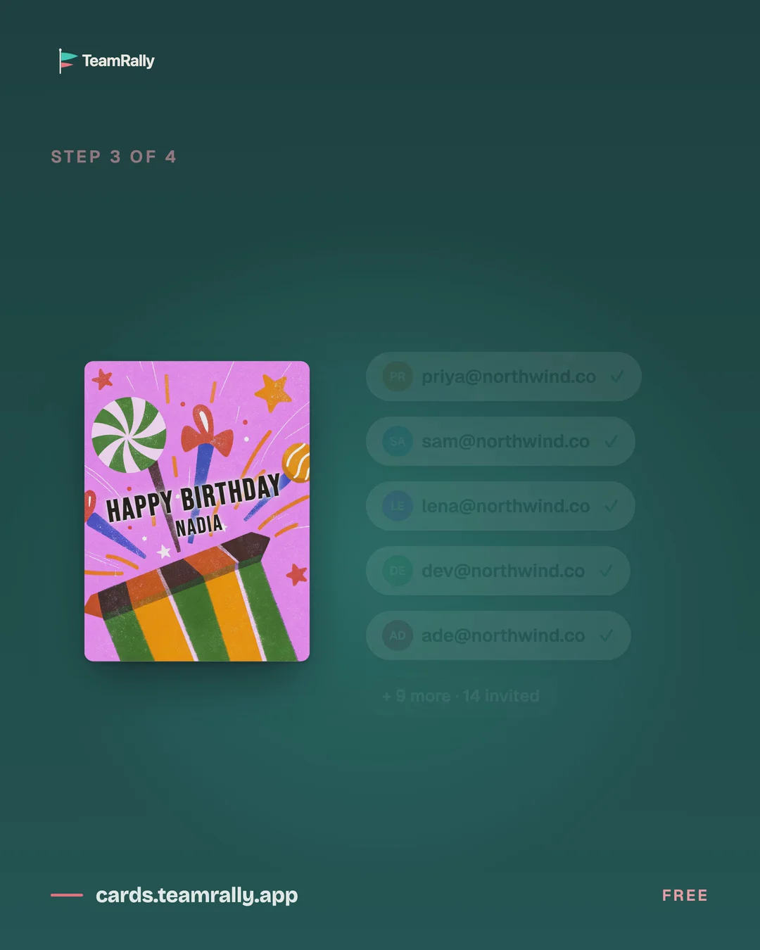 TeamRally Cards image 1