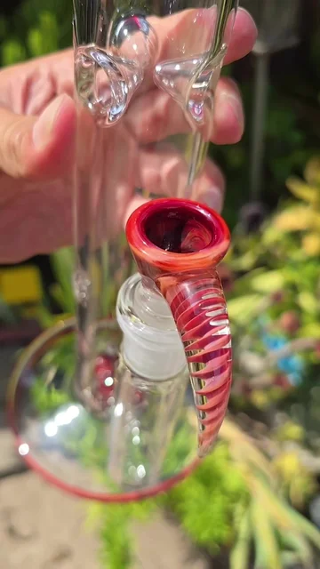 Preview pic of 2k Glass Art Dual Inline Straight Tube