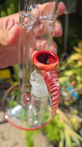 Preview pic of 2k Glass Art Dual Inline Straight Tube