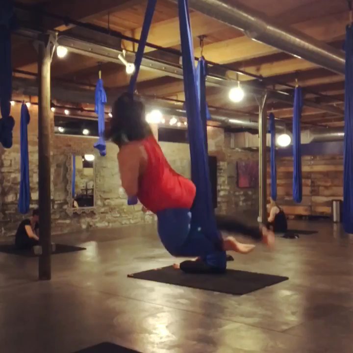 The Aviary - Single-legged trouser x2 into low mermaid - Aerial Fitness Near Me - Golden Valley, Minnesota