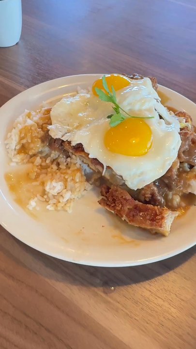 Scramblers Cafe - Loco loco  Chicken Katsu - Breakfast & Brunch Near Me - Ontario, California