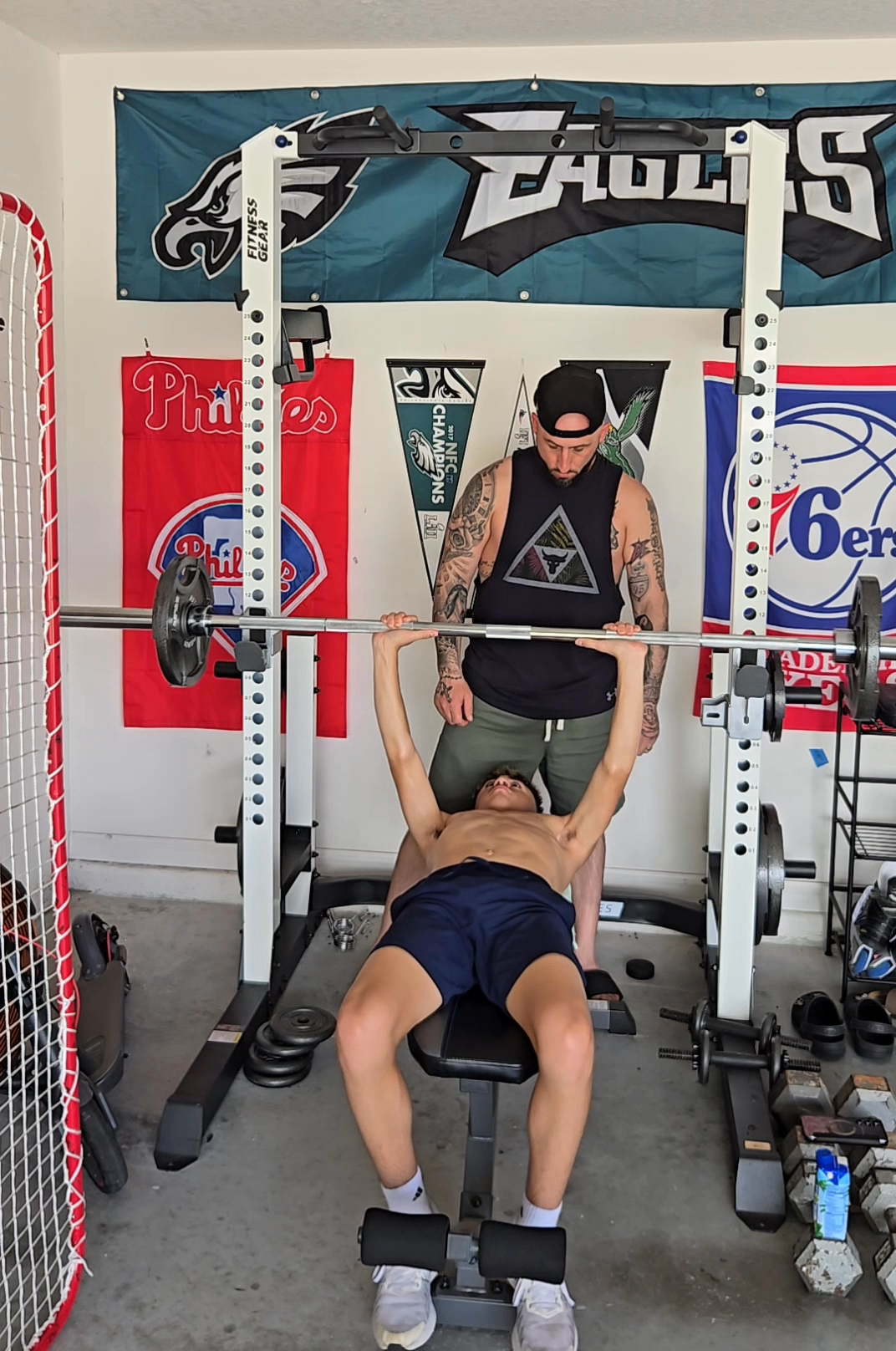 Justin Croney: 95lbs for 6 on Bench - 2026 Summer Weight Training