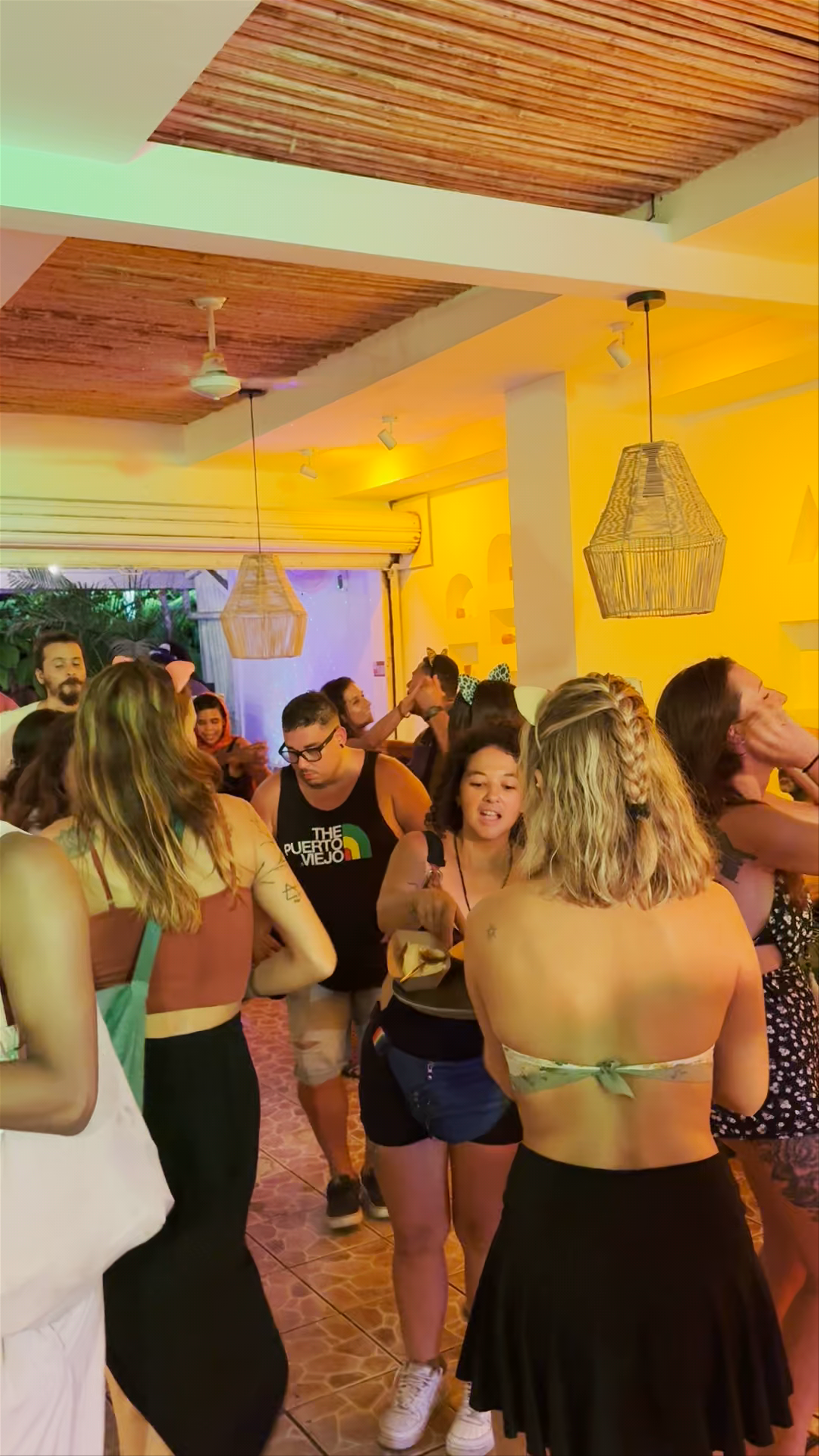 Vibrant Night at The Kat House Natural Wine Bar, Puerto Viejo de Talamanca