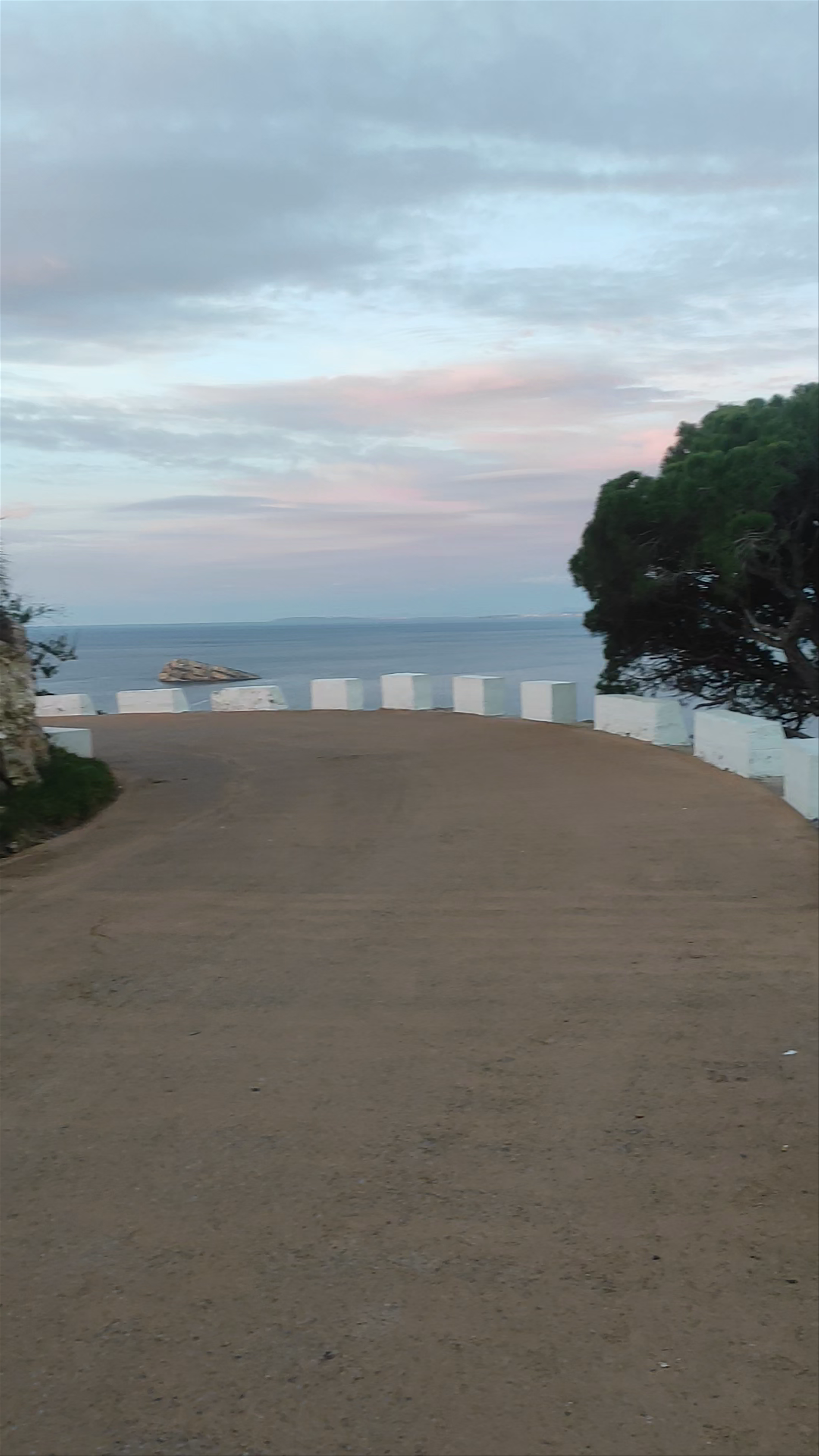 Sunset Views from Mirador de Taiwán in Benidorm, Spain