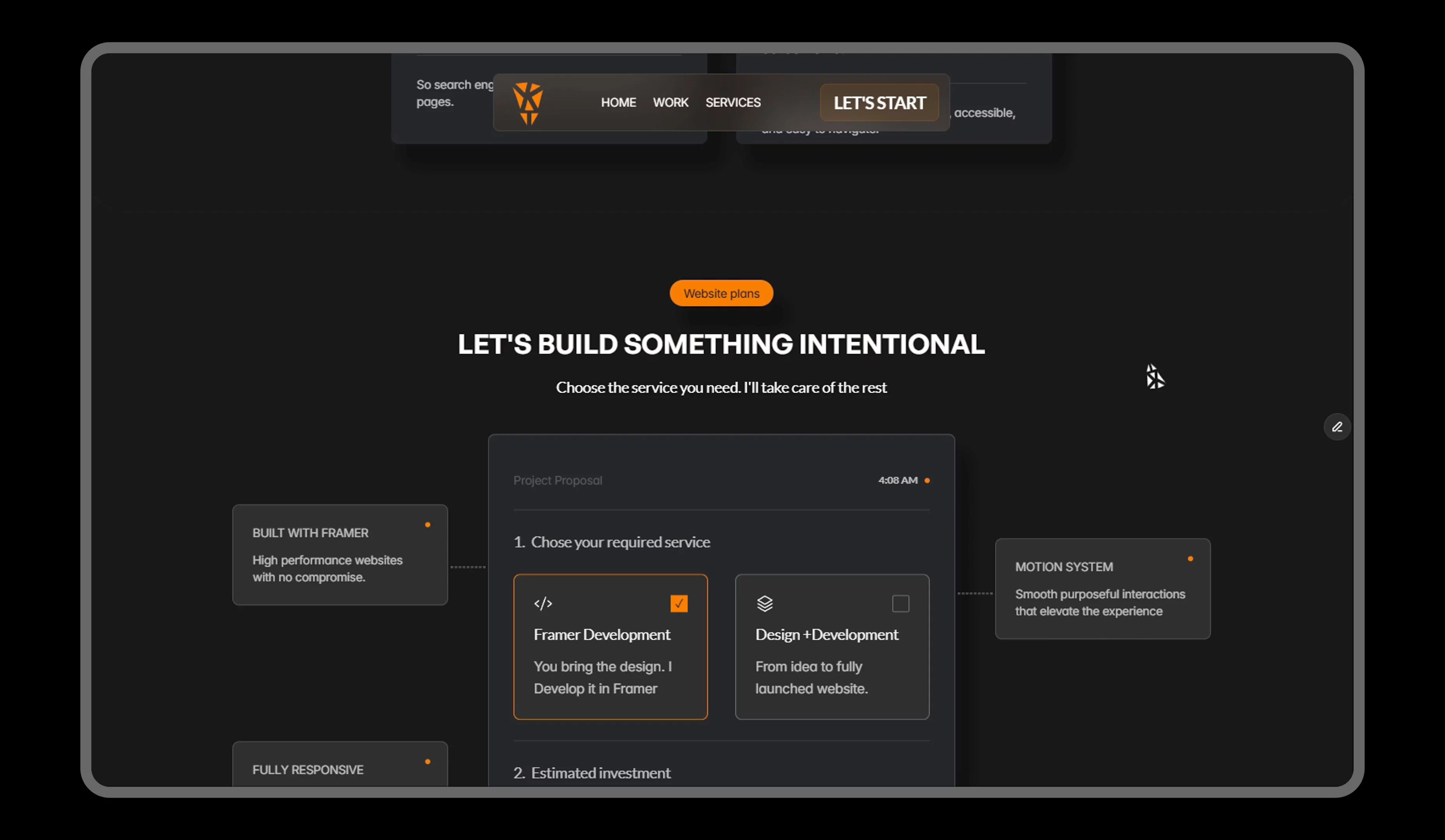 My portfolio site