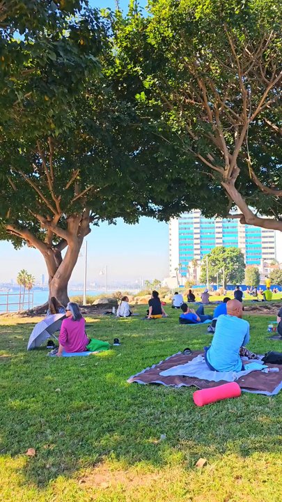 Yoga Savvy - Beautiful day today with a clear sky with 76°F. TGIF! Let's go!! - Yoga Near Me - Long Beach, California