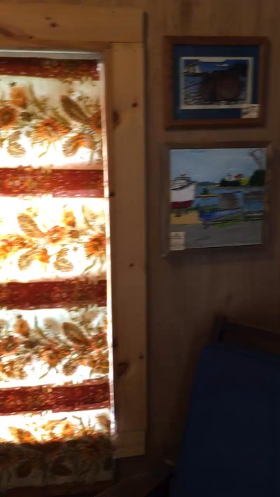 Iver Studio - The art studio portion. - Antiques Near Me - Swans Island, Maine