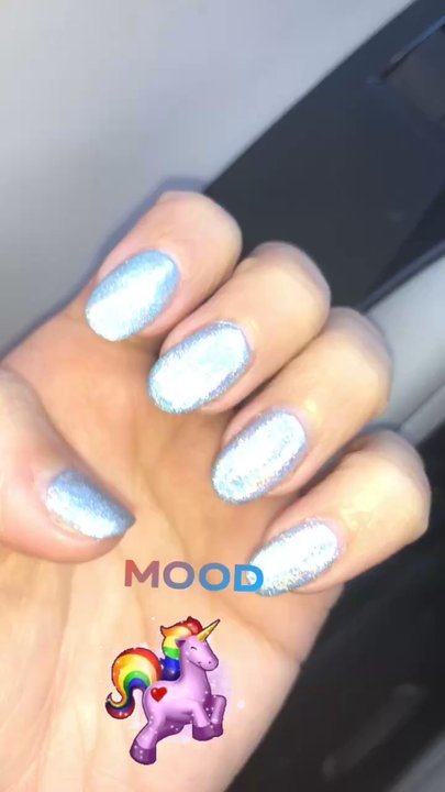Dainty's Nails Spa - Holographic polish over nexgen by Ivan - Nail Salons Near Me - Davie, Florida
