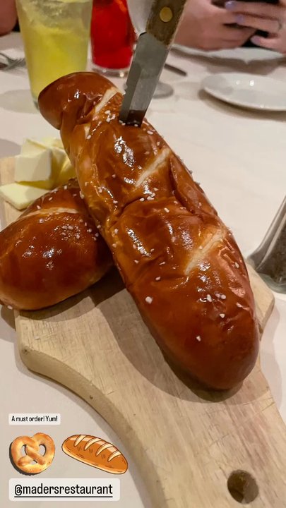 Mader's - Oh the pretzel bread - German Near Me - Milwaukee, Wisconsin