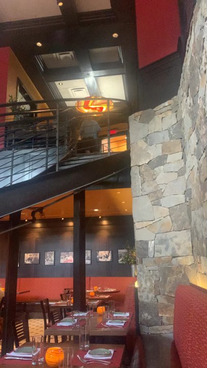 Zino Ristorante - Lovely interior. Best corner seat for people watching - Italian Near Me - Edwards, Colorado
