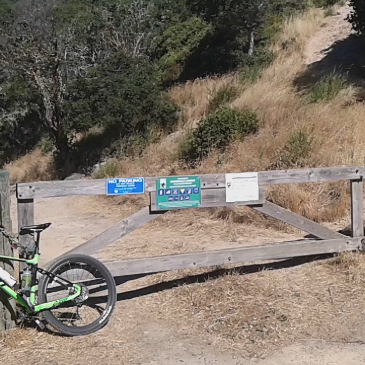 Blithedale Summit Open Space Preserve - You could bike in through this entrance - Hiking Near Me