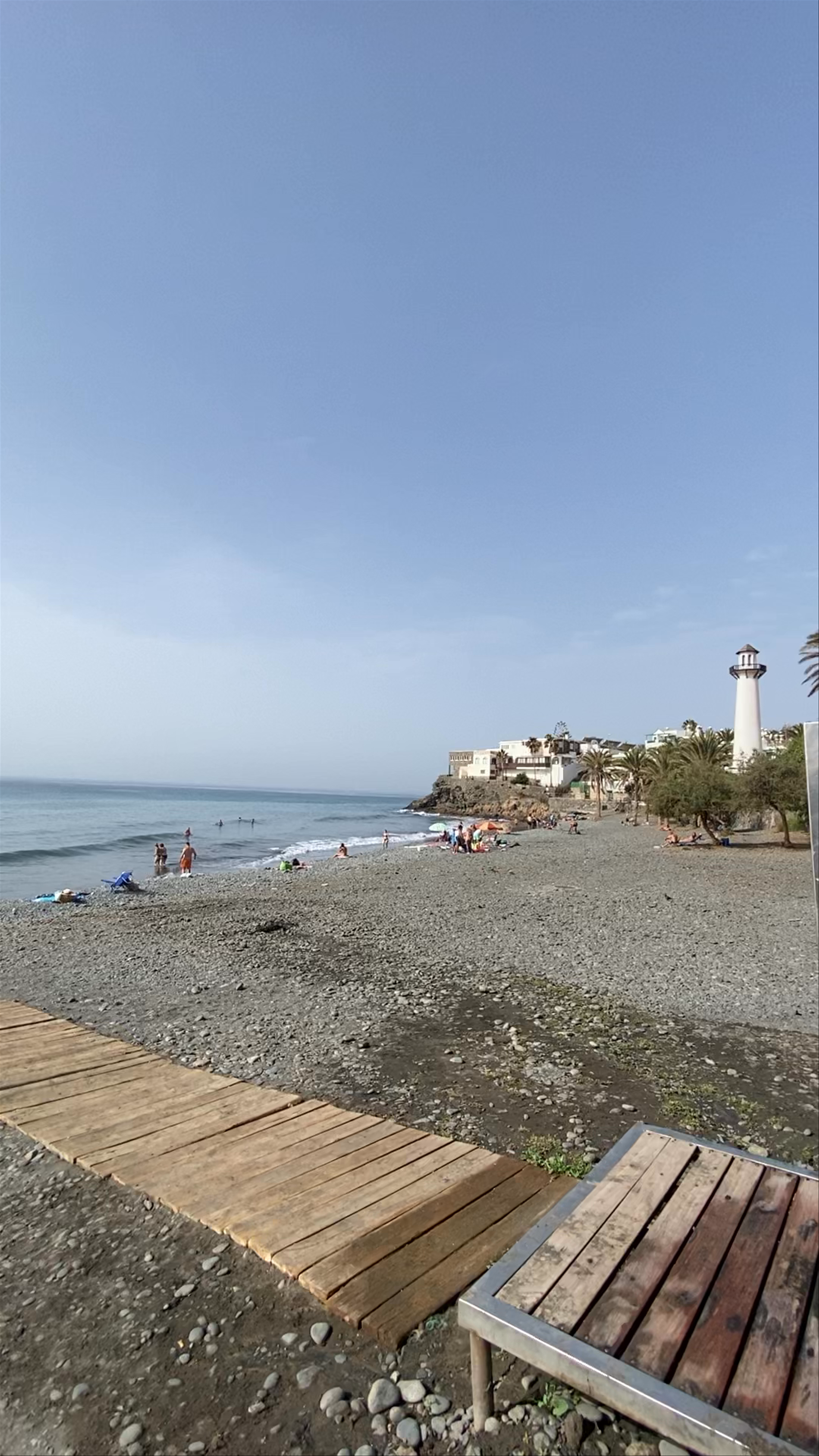 Tranquil Coastal Day at Playa del Águila, Maspalomas