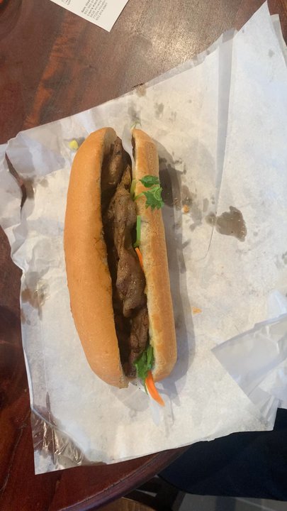 Lien's Viet Kitchen - Grilled Pork Sandwich - Vietnamese Near Me - Houston, Texas