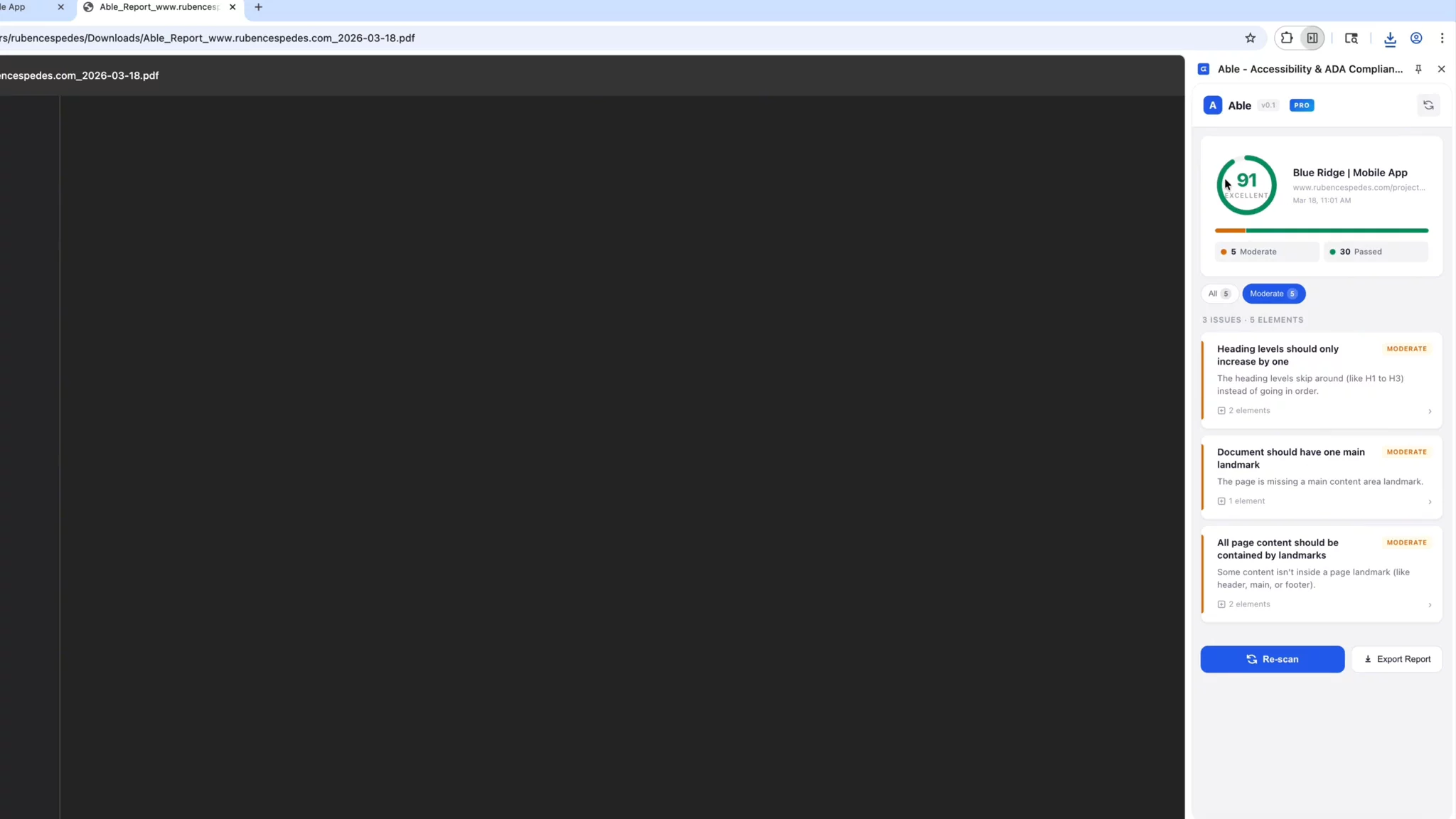 Able — Accessibility Checker image 1