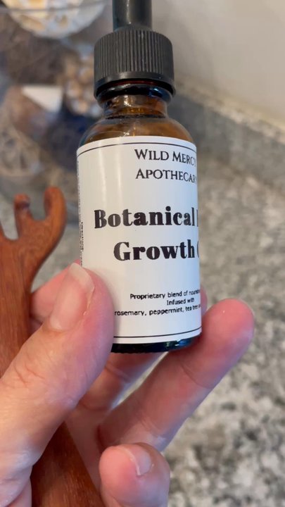 Wild Mercy Apothecary - Botanical Hair Growth Oil - Perfume Near Me - Riverside, California