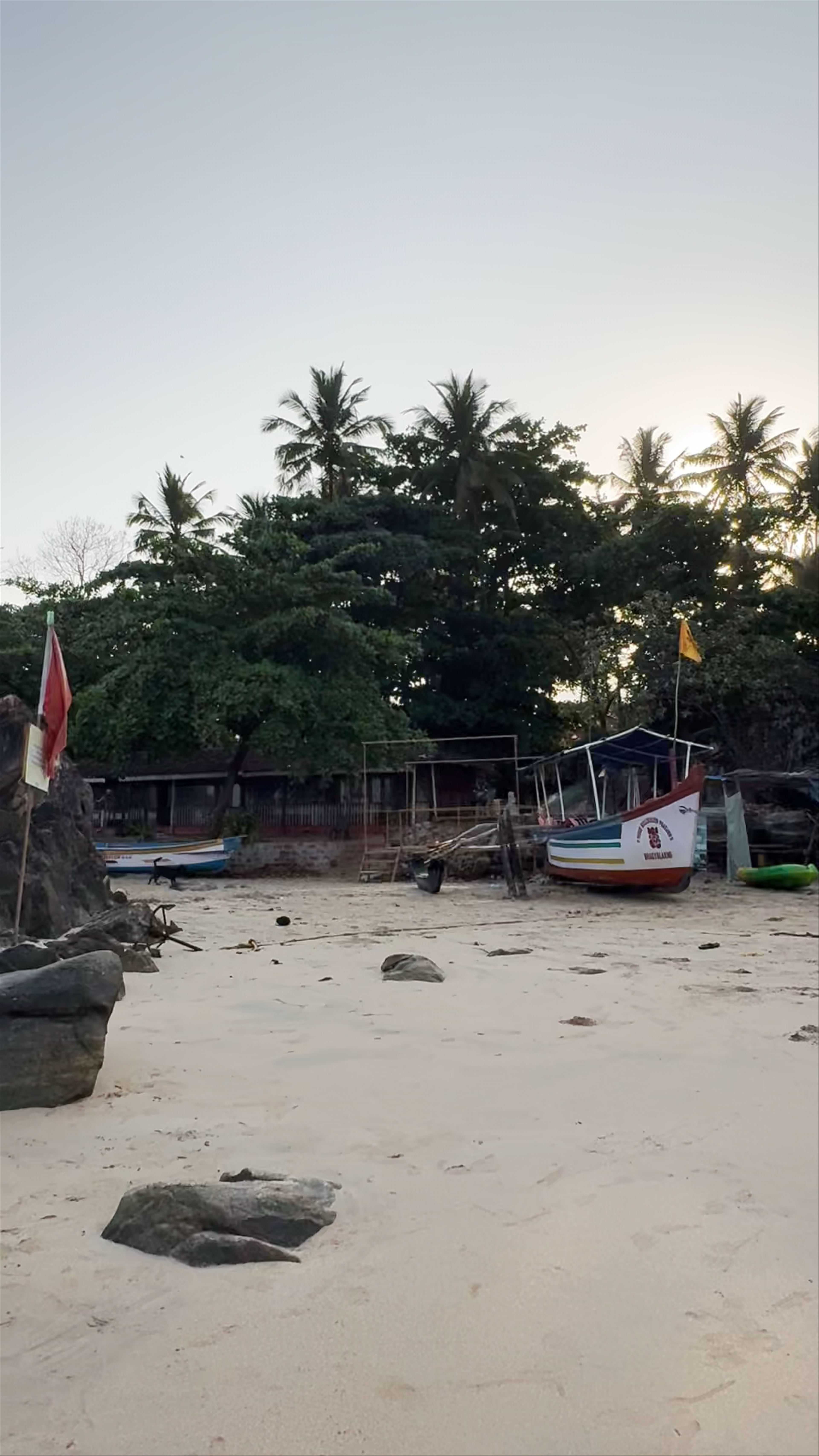 Sunset Serenity at Viraj Rock Beach, Palolem, Goa
