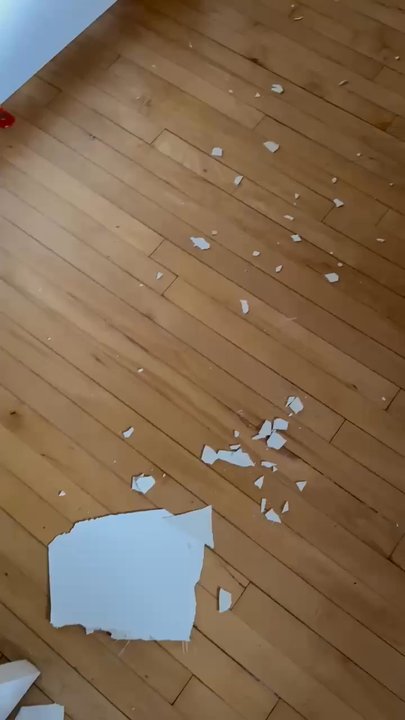 Homespace Properties - ceiling caved in - Property Management Near Me