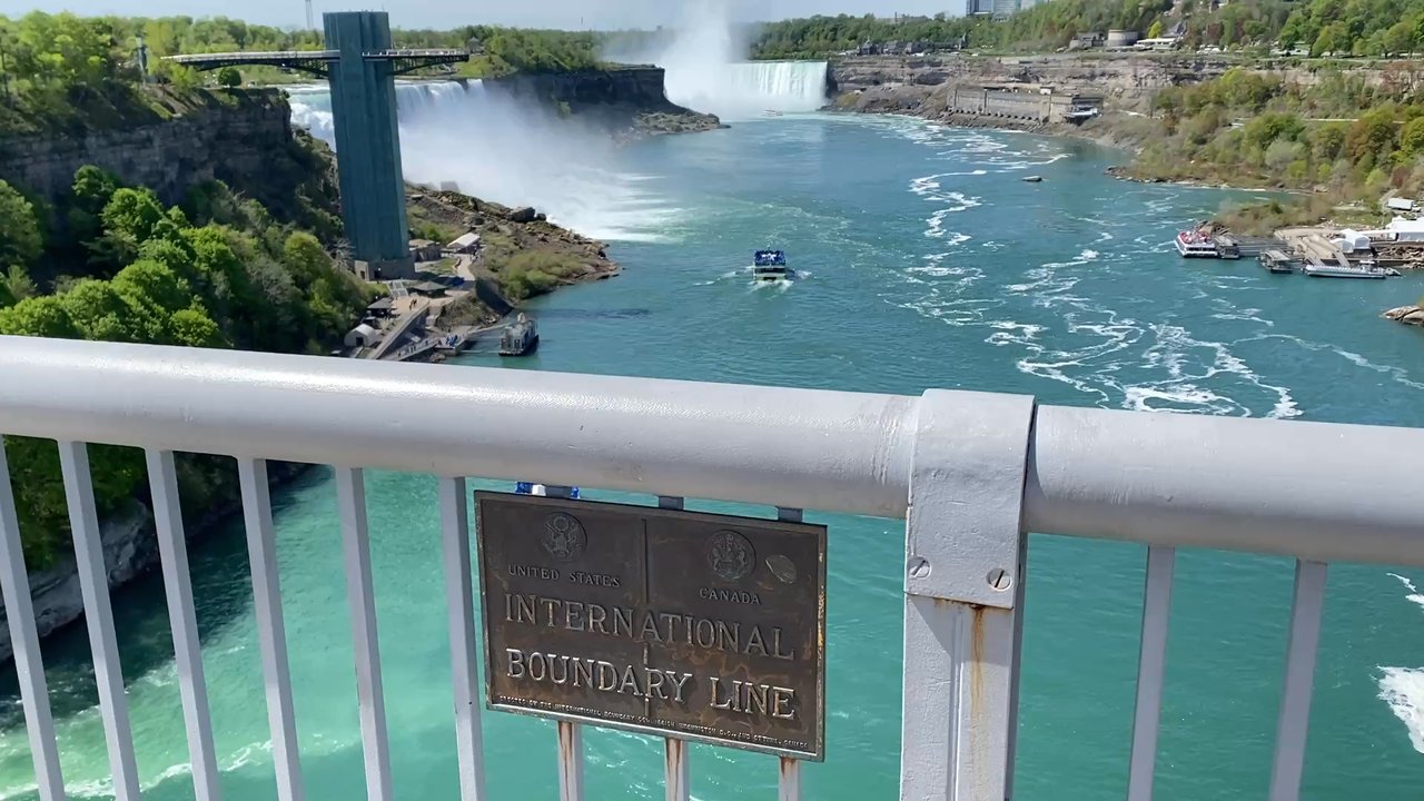 Rainbow Bridge - View from bridge - Landmarks & Historical Buildings Near Me - Niagara Falls, New York