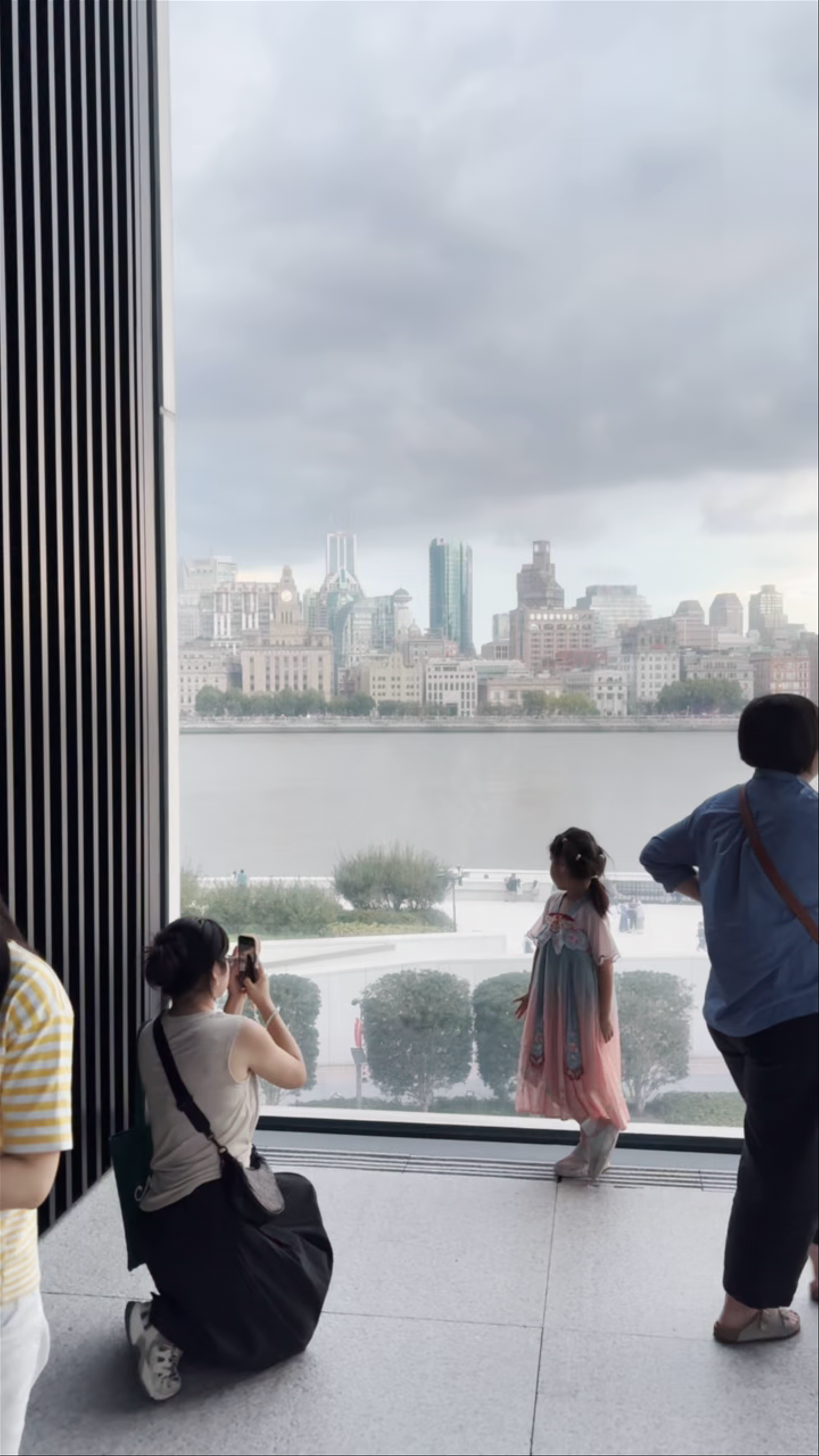 Serene Views of The Bund from Pudong Art Museum, Shanghai