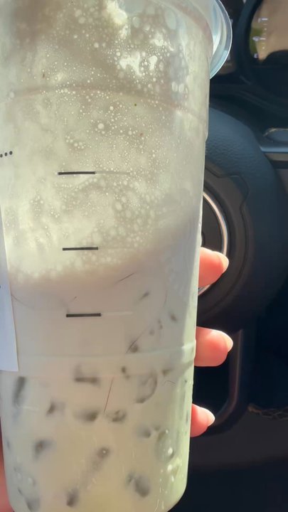 Starbucks - One long hair INSIDE my drink. Only noticed after I had drank half of the drink and was an hour away from the store. - Coffee & Tea Near Me - Anderson, California
