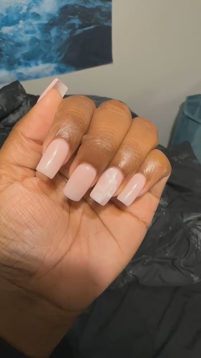Perkins Nails - apres gel x nails (short) - Nail Technicians Near Me - Baton Rouge, Louisiana