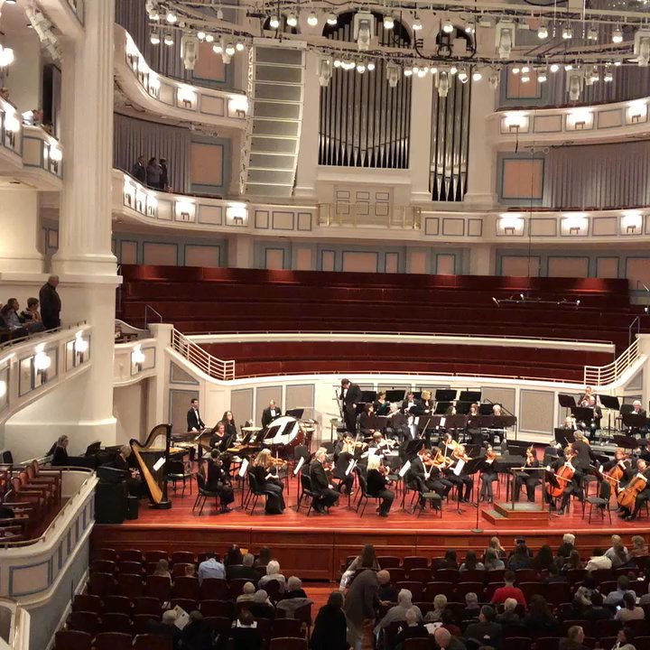 Carmel Symphony Orchestra - Carmel Symphony Orchestra warming up before the concert - Performing Arts Near Me - Carmel, Indiana