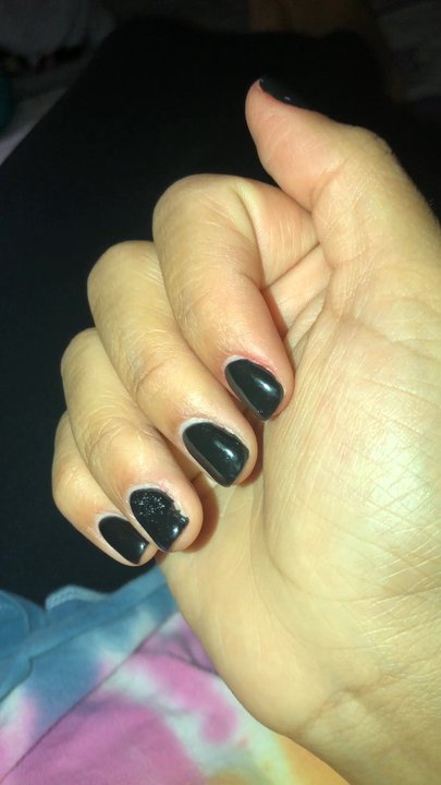 1 Top Nails - WORST JOB. 1ST DAY and it looks so SHITTY. - Nail Salons Near Me - Costa Mesa, California
