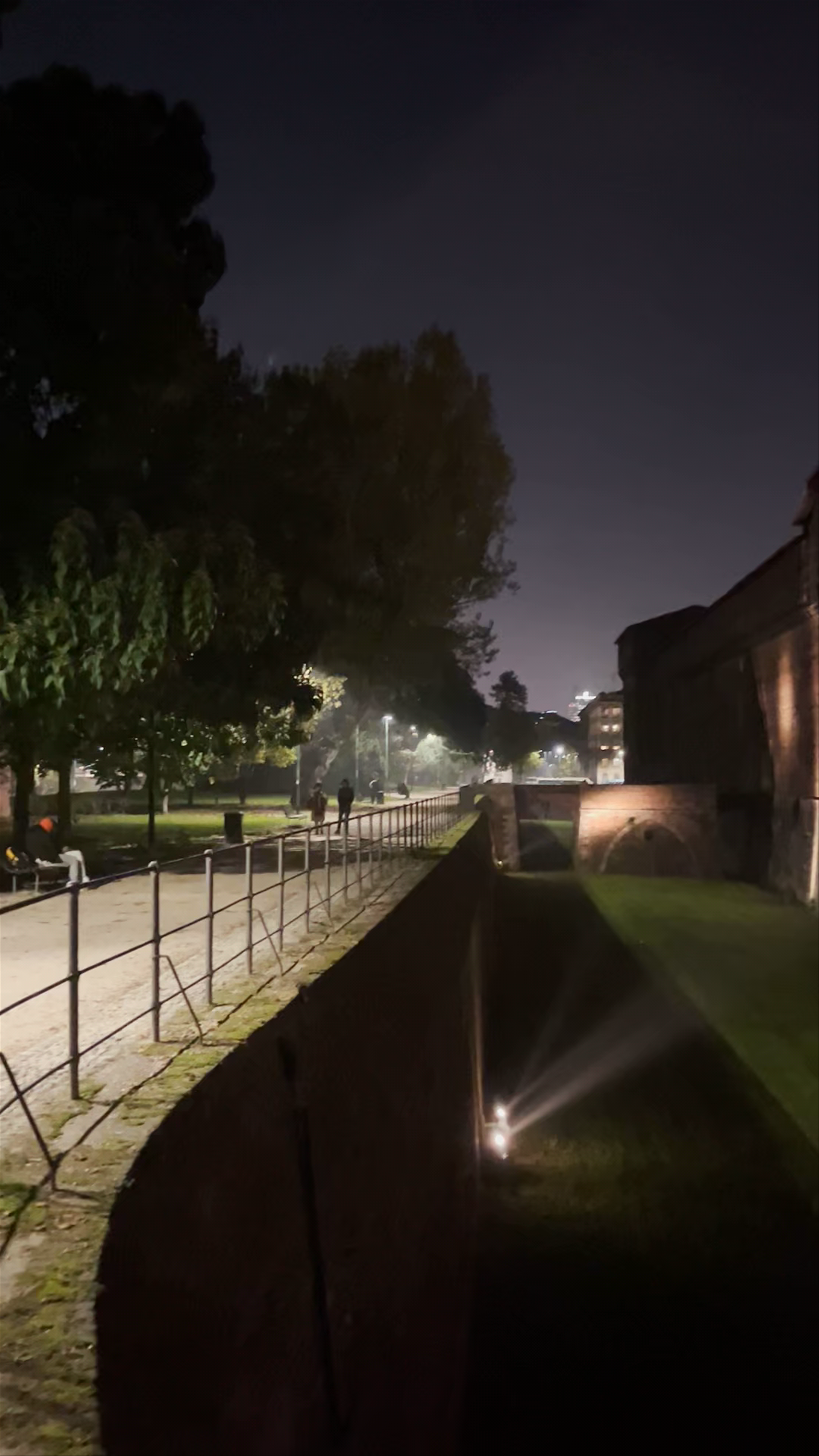 Castellana Tower Night Walk in Milan