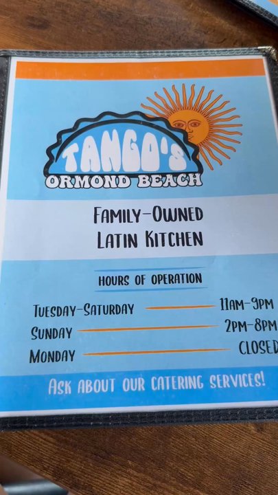 Tango's - Latin American Near Me - Ormond Beach, Florida