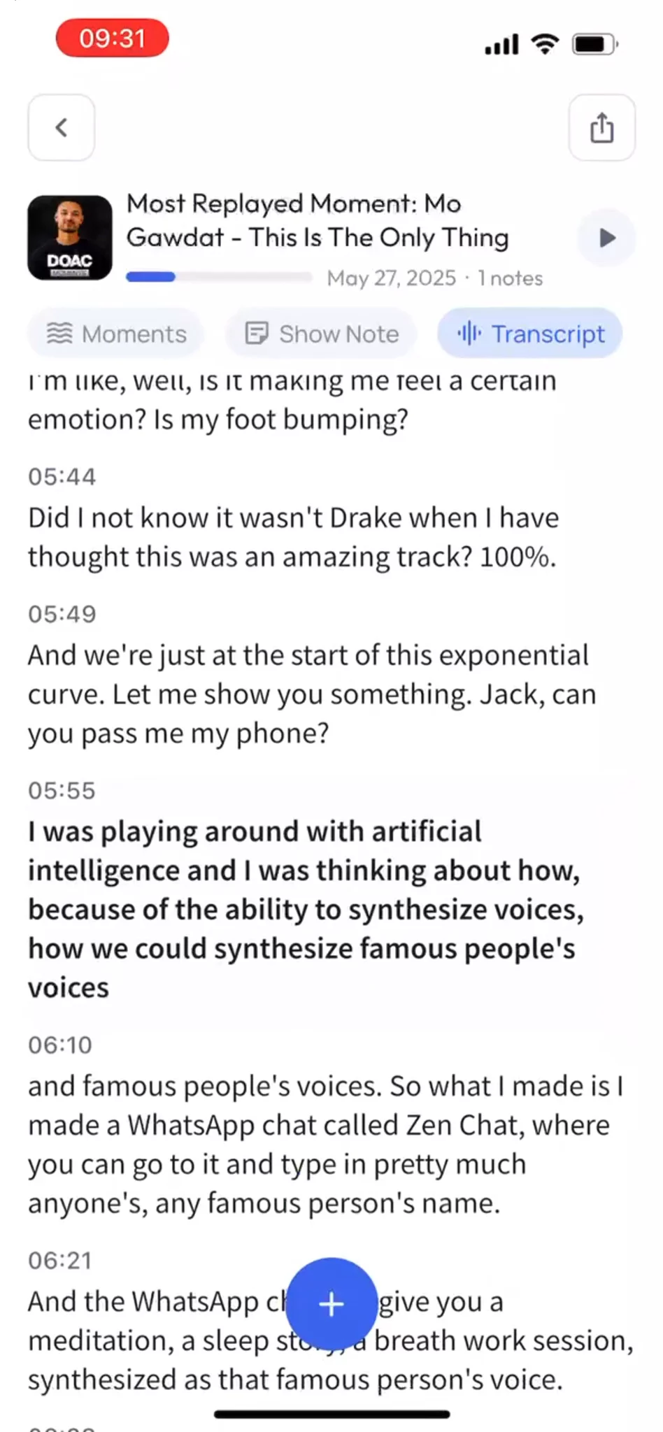 Onda: AI Audio Note Taker image 1