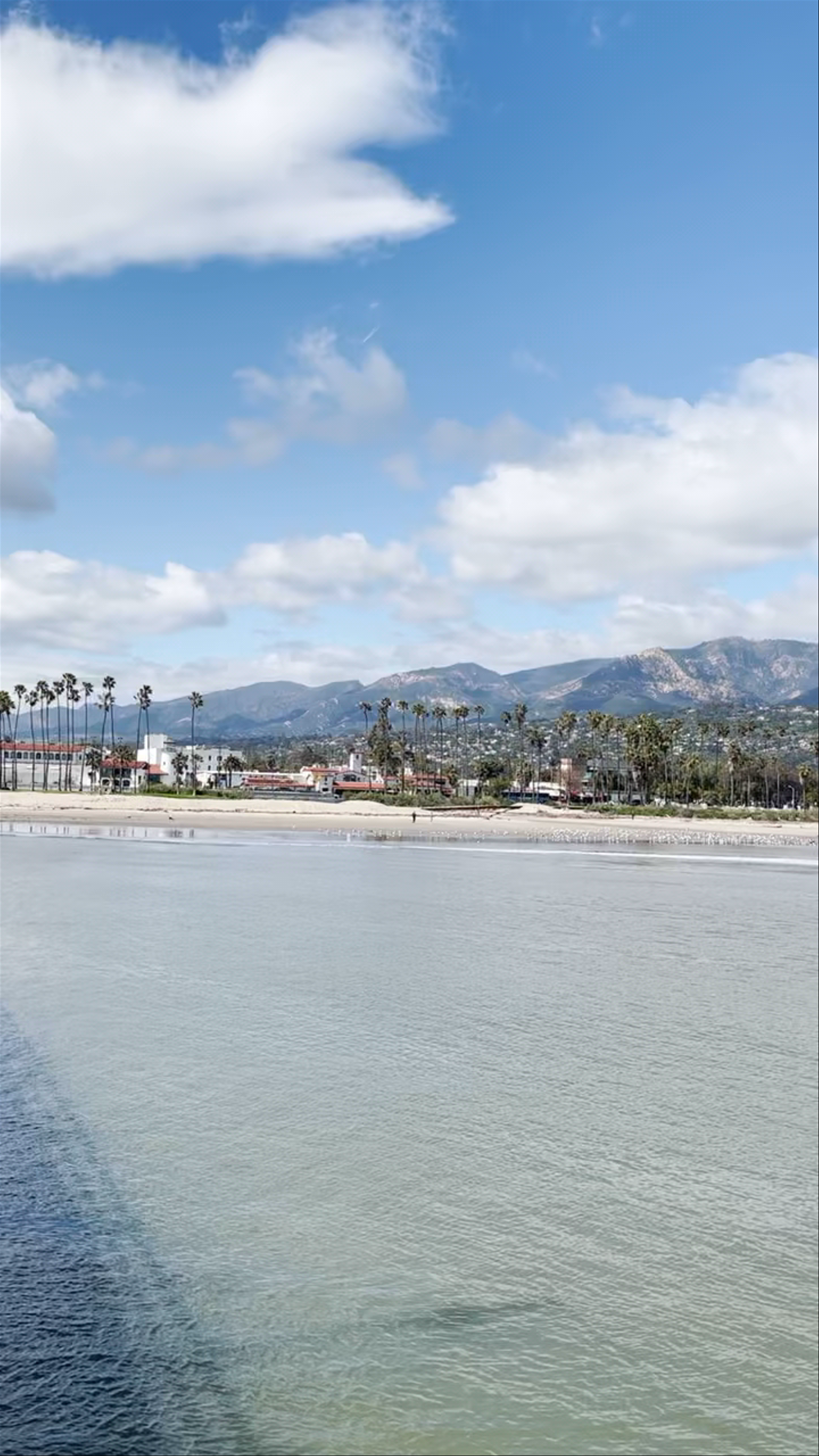 Sunny Coastal Views from Pier Santa Barbara, Stearns Wharf