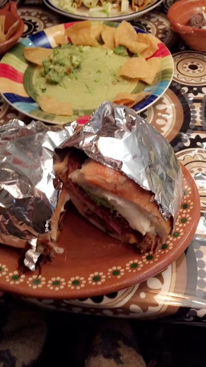 Tenoch Restaurant - Tenoch torta sandwich - Mexican Near Me - Toronto, Ontario