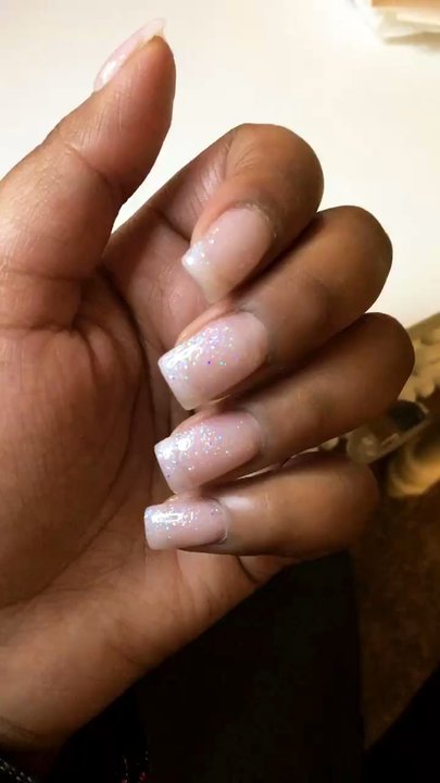 True Touch Nail & Spa - Sparkling nails! Ready for December! - Nail Salons Near Me - Lake Elsinore, California