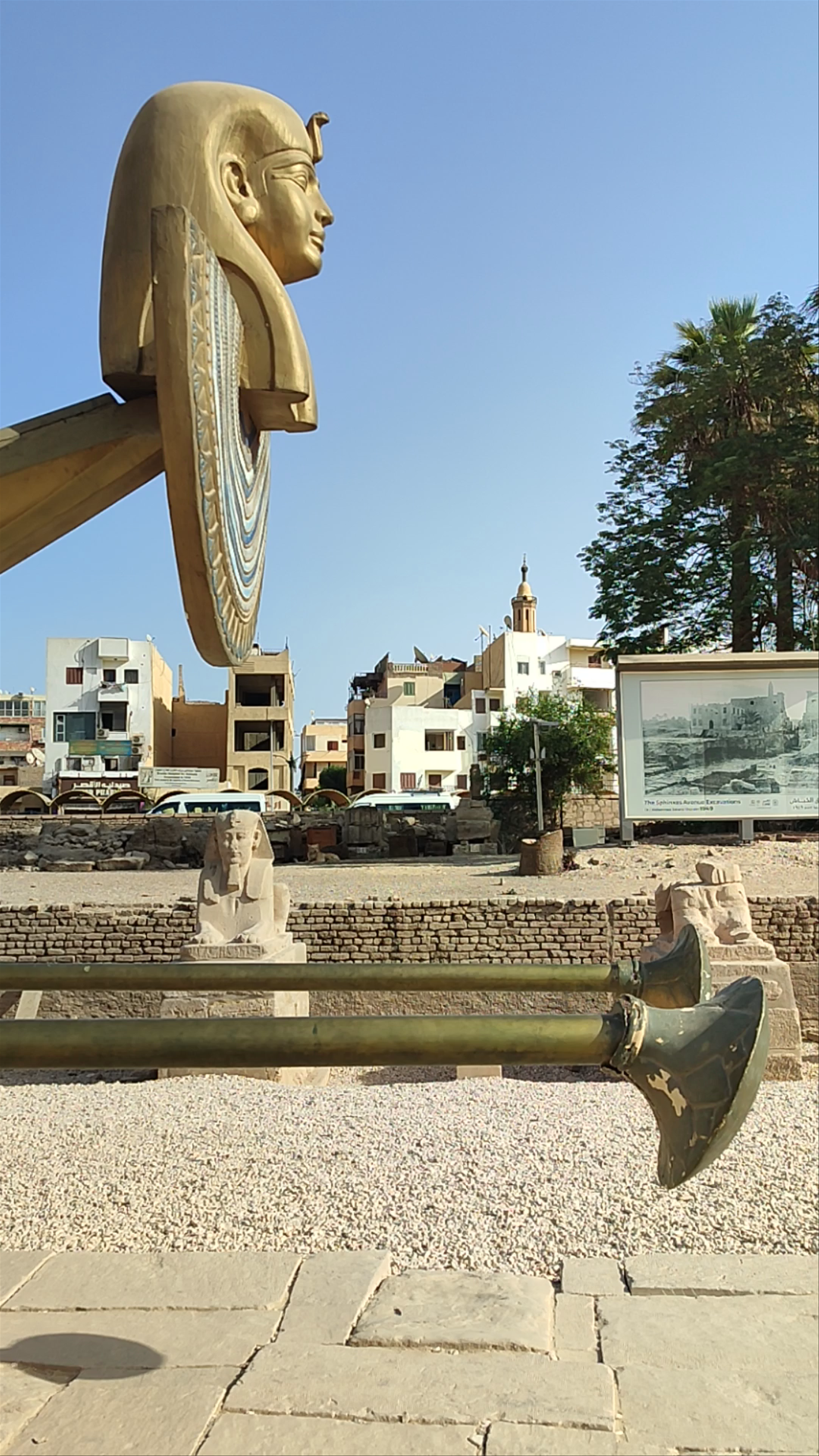 The Sphinx Avenue Walk: Ancient Majesty at Karnak, Luxor