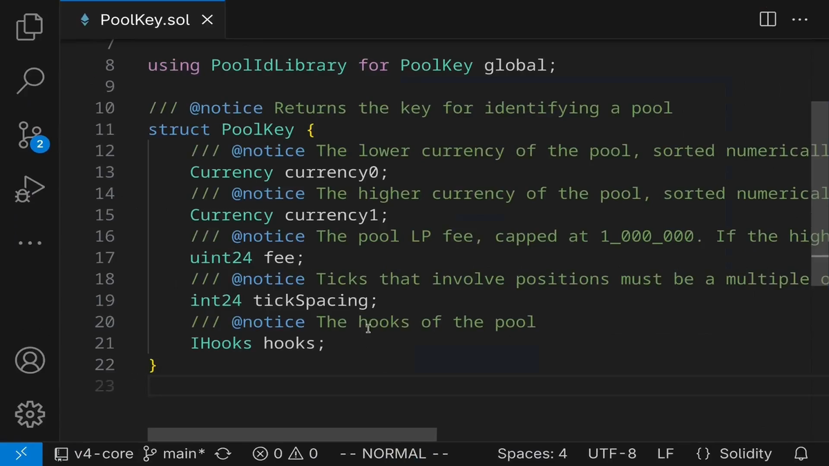 Video: PoolManager - PoolKey And PoolId - Uniswap v4