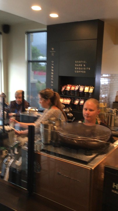 Starbucks - Half off frap day and it's raining out but oh boy...its on!! - Coffee & Tea Near Me - Yucaipa, California