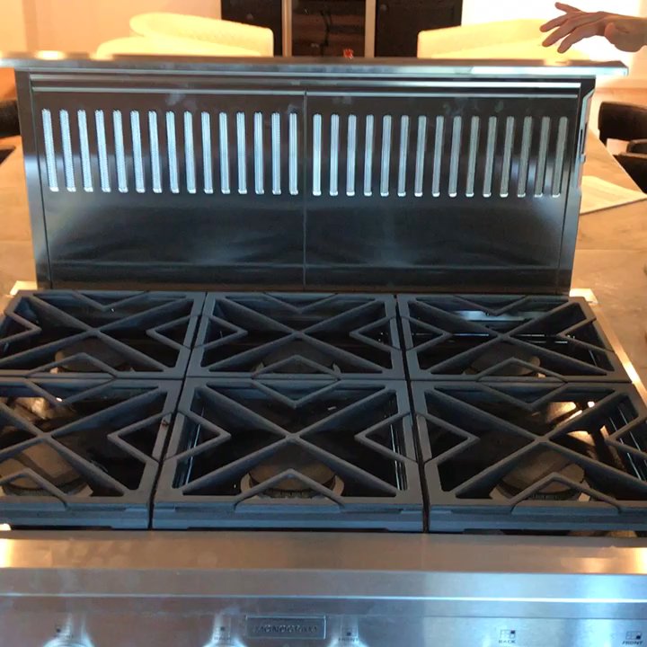 West Pro Installations - GE Monogram Range top, with Faber telescopic Downdraft System - Appliances & Repair Near Me