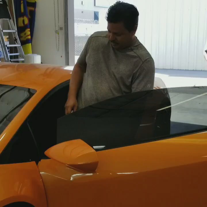 Eclipse Tinting - This is a video of a 2019 Lamborghini Huracán we tinted this week in Ceramic 5% Limo Blk. Ceramic film is the highest rated film ever made. - Auto Detailing Near Me - Modesto, California