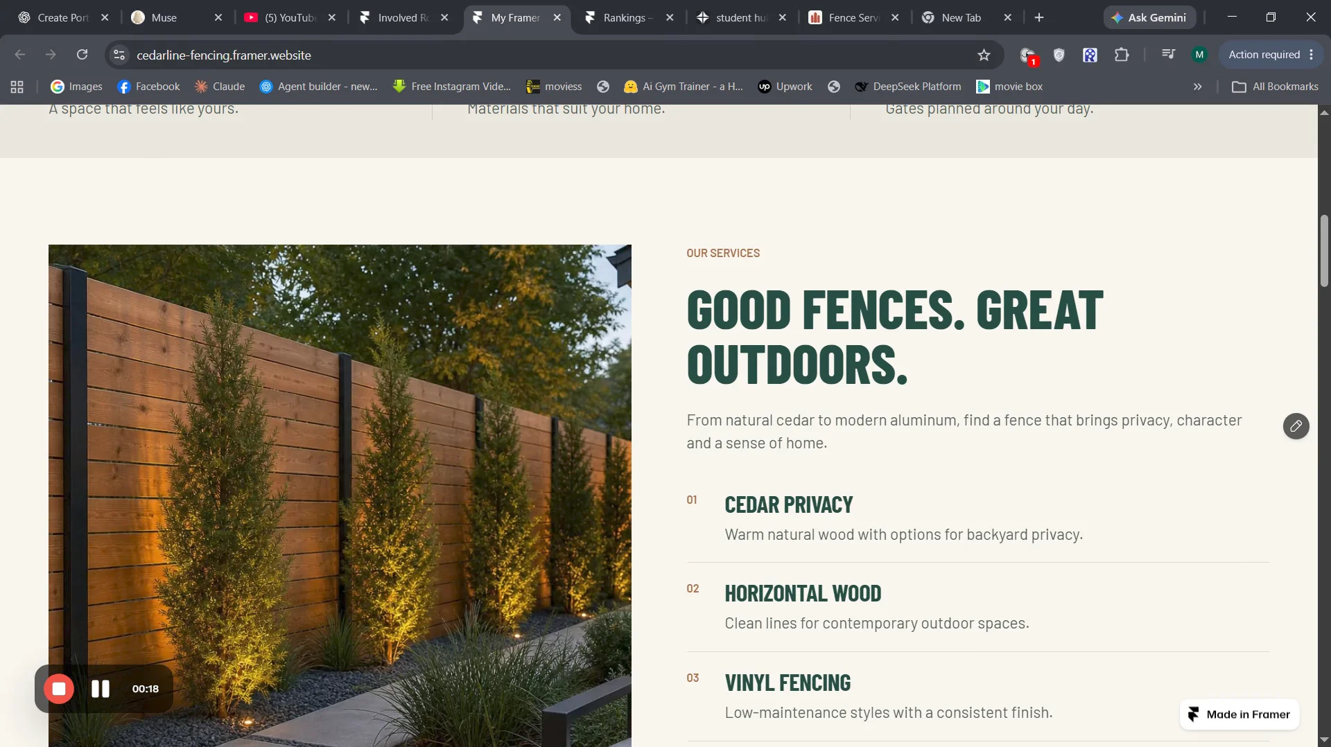 cedarline-fencing