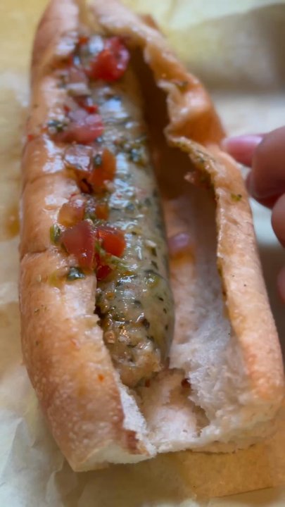 The Hotdogger - Thai chicken hotdog - Hot Dogs Near Me - Davis, California