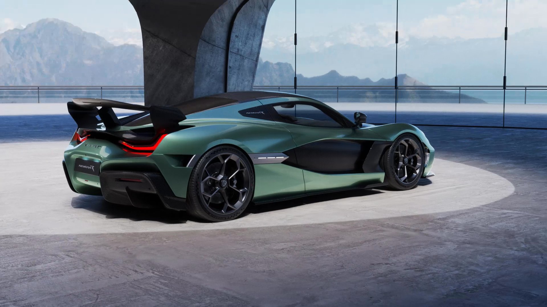 Rimac Nevera R - Concrete Scene 1