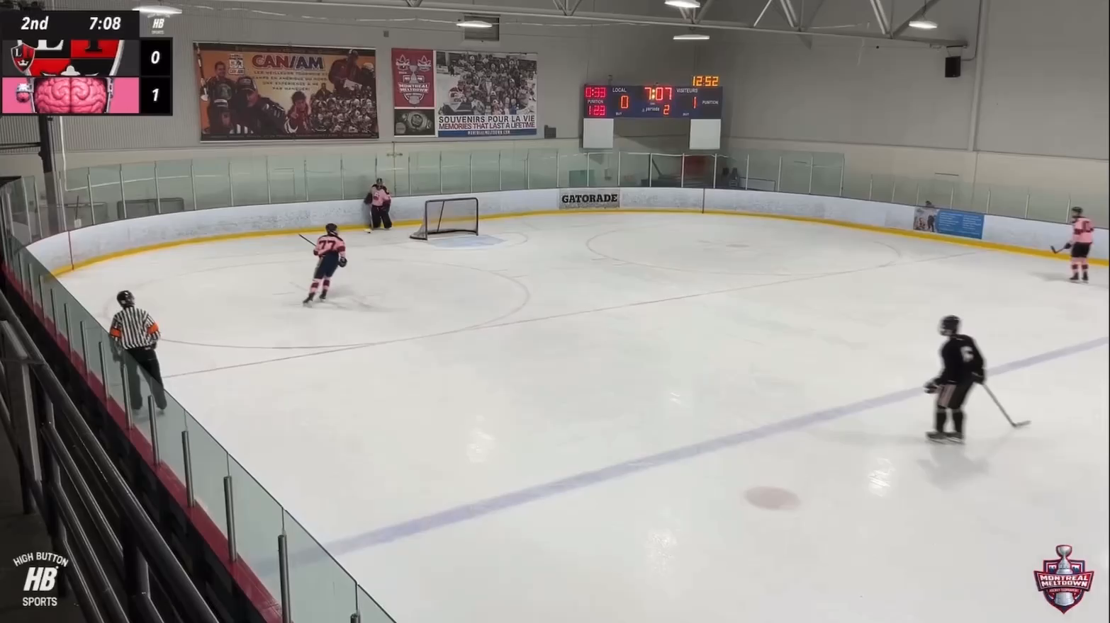 Charles Kleinman Scores Power Play Goal at 2026 Montreal Meltdown